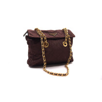 Prada Shopping Nylon Marrone