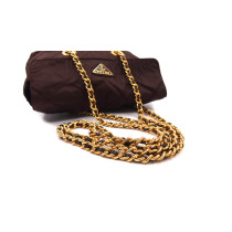 Prada Shopping Nylon Marrone