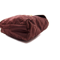 Prada Shopping Nylon Marrone