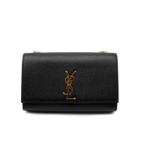 Saint Laurent Kate MM Pelle Nera