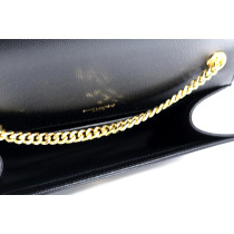 Saint Laurent Kate MM Pelle Nera