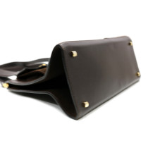 Ferragamo Shopping Camoscio Marrone