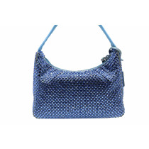 Prada Re Edition Crystal Cristalli e Nylon Azzurro