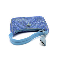 Prada Re Edition Crystal Cristalli e Nylon Azzurro