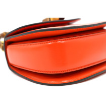 Gucci Bamboo 1947 Pelle Corallo