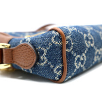Gucci Pochette Denim Blu