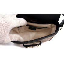 Gucci Horsebit 1955 Tracolla GG Beige