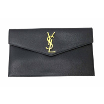 Saint Laurent Pochette Uptown Pelle Nera