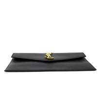 Saint Laurent Pochette Uptown Pelle Nera