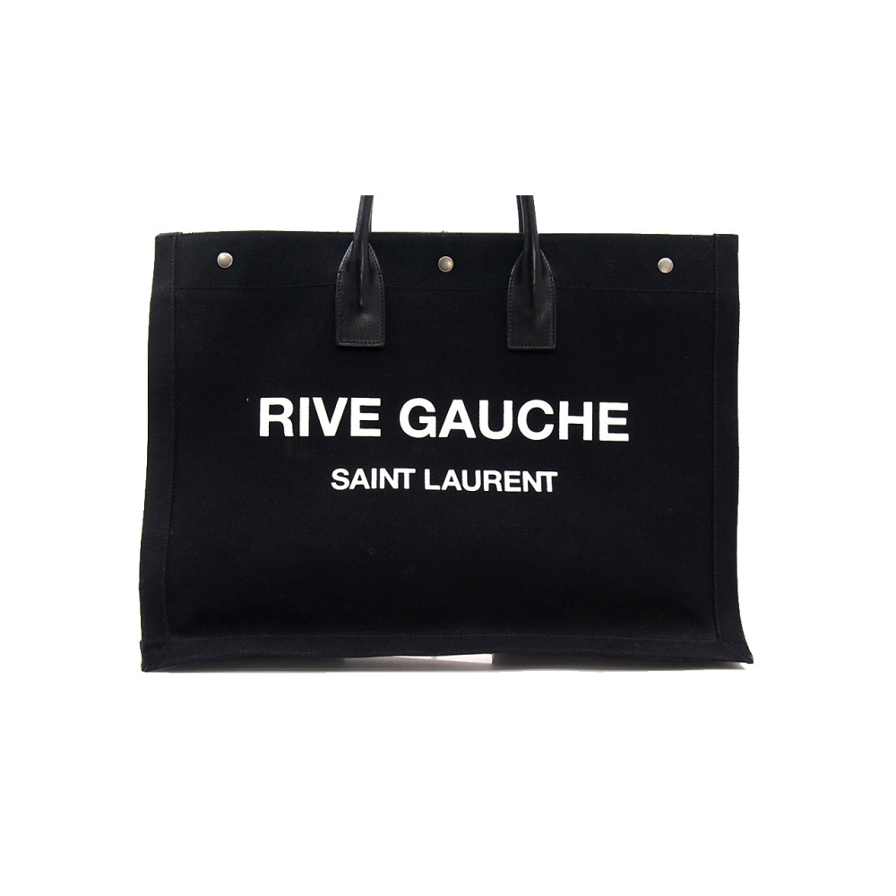 Saint Laurent Tote Bag Tela Nera