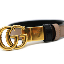 Gucci Cintura Marmont Pelle Rosa