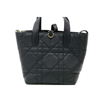 Dior Toujours Small Schwarzes Leder