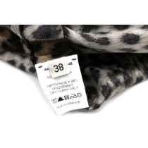 Lanvin Abito Seta Animalier