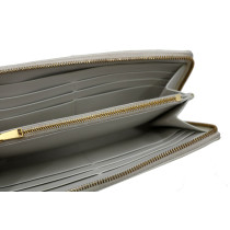 Bottega Veneta Portafoglio Zippy Pelle Panna