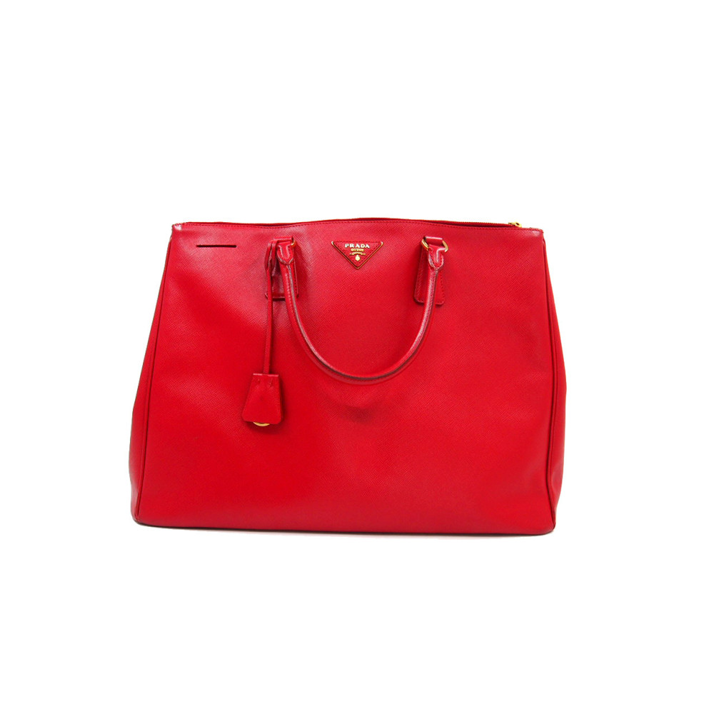 Prada Galleria Pelle Saffiano Rossa