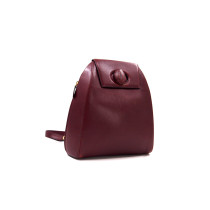 Cartier Zaino Pelle Bordeaux