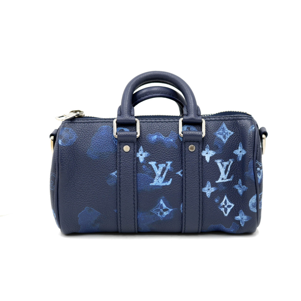 Louis Vuitton Keepall XS Limited Edition Pelle Blu