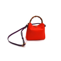 Gucci Diana Small Bamboo Pelle Arancione