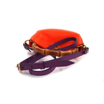 Gucci Diana Small Bamboo Pelle Arancione