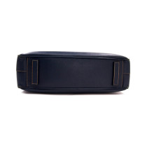 Prada Borsa Lavoro Pelle Saffiano Blu