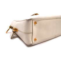 Prada Shopping Pelle Saffiano Bianca