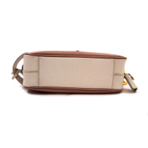 Prada Pochette Pelle Saffiano Bianca e Rosa