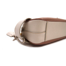 Prada Pochette Pelle Saffiano Bianca e Rosa