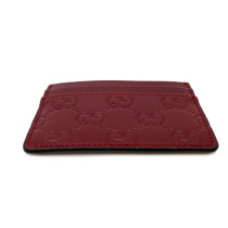 Gucci Portacarte Pelle Bordeaux