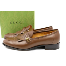 Gucci Mocassini Pelle Marrone
