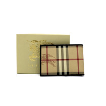 Burberry Portafoglio Check Beige