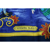 Hermes Foulard Seta Blu