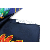 Hermes Foulard Seta Blu