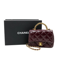 Chanel Mini Leder Bordeaux