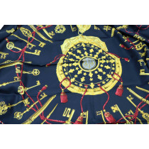 Hermes Foulard Les Clefs Seta Nera