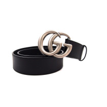 Gucci Cintura Marmont Pelle Nera