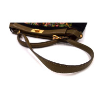 Fendi Peekaboo Tessuto Verde Scuro