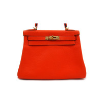 Hermes Kelly 28 Pelle Arancio