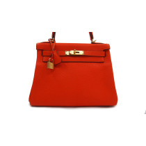Hermes Kelly 28 Pelle Arancio