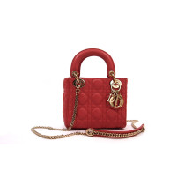 Dior Lady Mini Cuir Rose