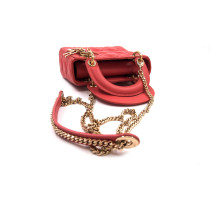 Dior Lady Mini Cuir Rose