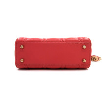 Dior Lady Mini Pink Leather