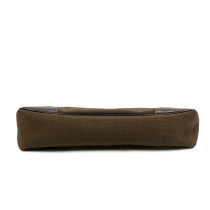 Prada Pochette Tela Marrone