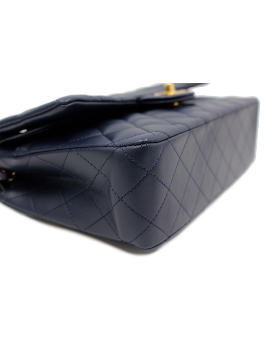 Chanel 2.55 Medium Agnello blu