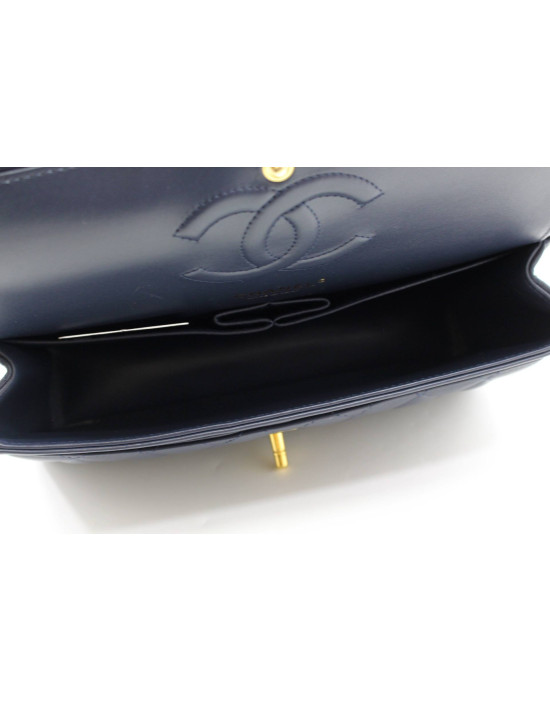 Chanel 2.55 Medium Agnello blu