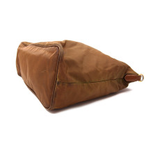 Prada Shopping Tela Vela Marrone