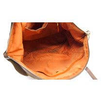 Prada Shopping Tela Vela Marrone