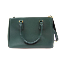 Prada Galleria Medium Pelle Saffiano Verde Smeraldo