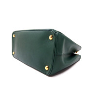 Prada Galleria Medium Pelle Saffiano Verde Smeraldo