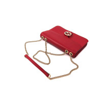 Gucci Interlocking Pelle Rossa