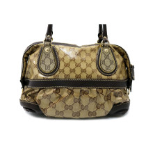 Gucci Bauletto Crystal Beige